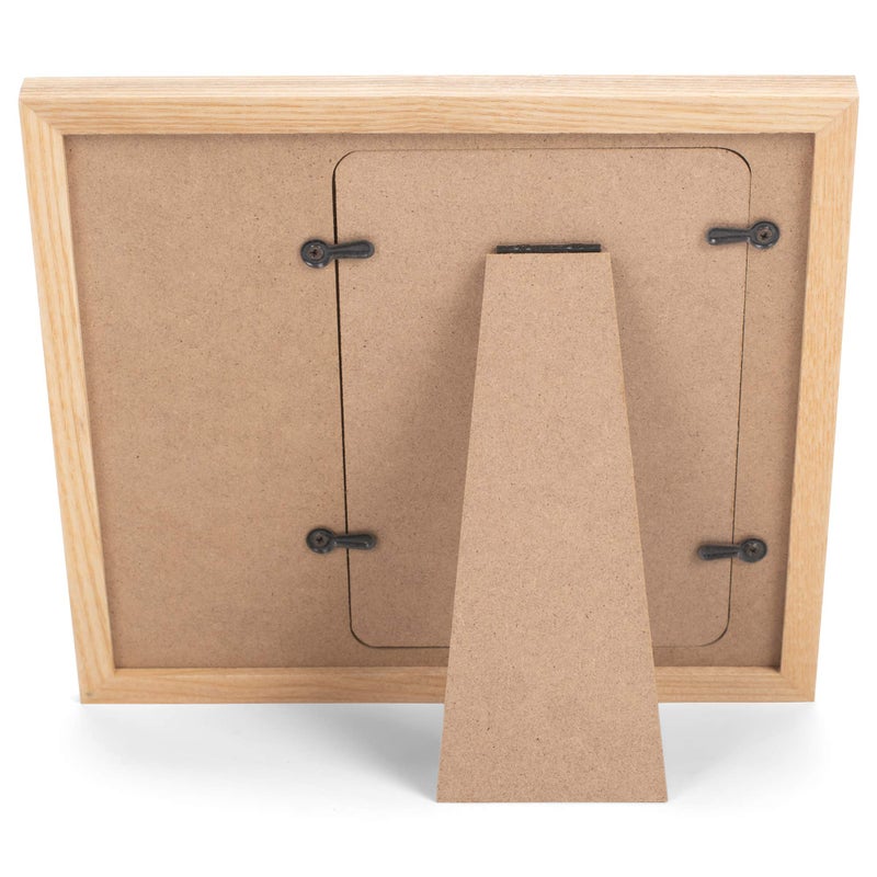 DEMDACO Dean Crouser Sunflower Yellow Flower Wall Art Holds 4 x 6 Photo in 8.75 x 7.75 Wood and Canvas Tabletop Picture Frame - Image 3
